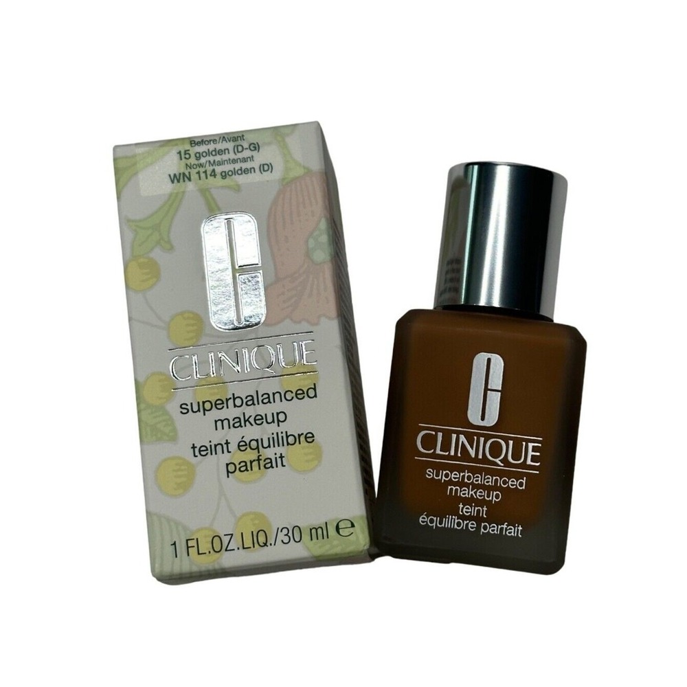 Clinique Superbalanced Makeup 1 FL.OZ./30ml WN 114 golden (D) Allergy Tested